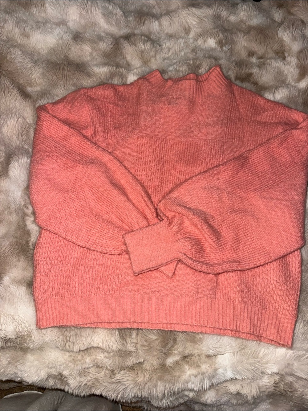 Coral boutique sweater